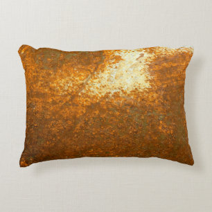 Rust backaardse abstract, oud, antiek, b accent kussen