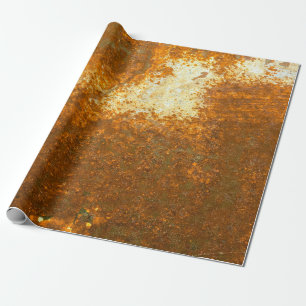 Rust backaardse abstract, oud, antiek, b cadeaupapier