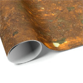 Rust backaardse abstract, oud, antiek, b cadeaupapier (Rol Hoek)