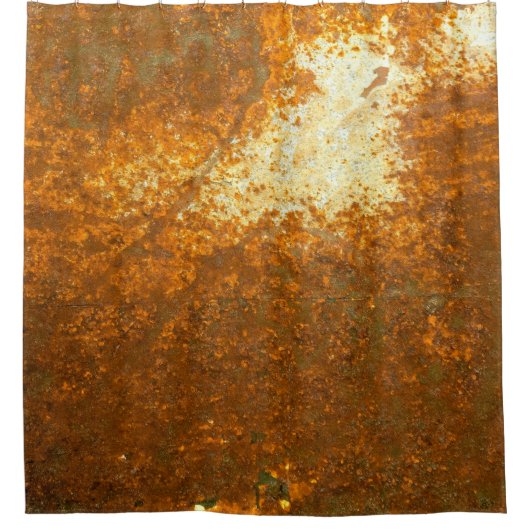 Rust backaardse abstract, oud, antiek, b douchegordijn (Voorkant)