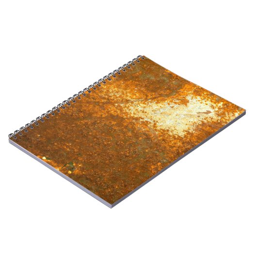 Rust backaardse abstract, oud, antiek, b notitieboek (Linkerzijde)