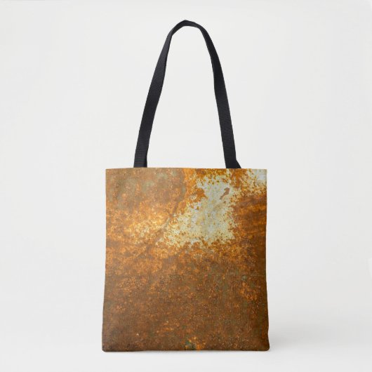 Rust backaardse abstract, oud, antiek, b tote bag (Voorkant)