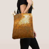 Rust backaardse abstract, oud, antiek, b tote bag (Dichtbij)