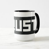 RUST Banner BRWB Mok (Voorkant rechts)