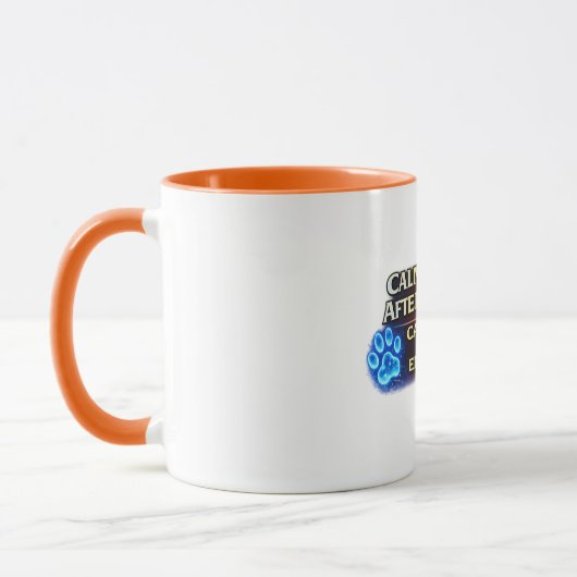 Rust Begint Na Koffie Kat Moeder Mok Cute Kat Lief (Links)