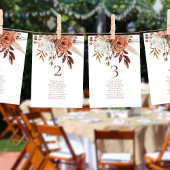 Rust Bloemen Namen Zitting Grafiek Tafel Nummer Ka Bedankkaart