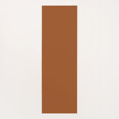 Rust-bruin gepersonaliseerde yogamat (Achterkant)