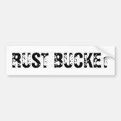 RUST BUCKET BUMPERSTICKER (Voorkant)