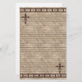 Rust Cross Briefpapier (Voorkant / Achterkant)