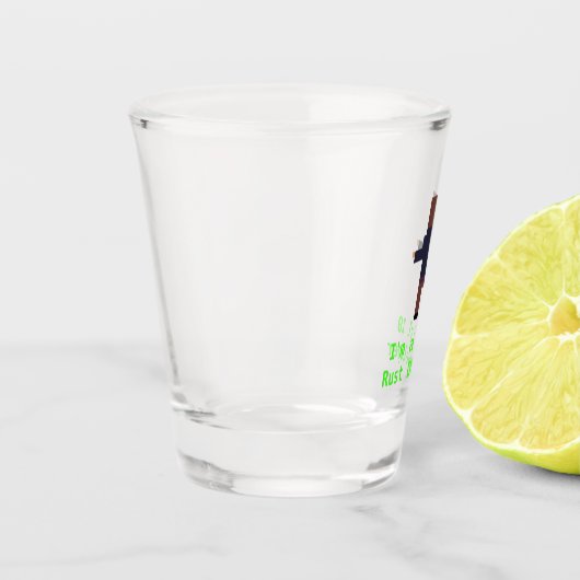 Rust Developer Shot Glass Glas (Links)