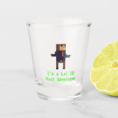 Rust Developer Shot Glass Glas (Voorkant)