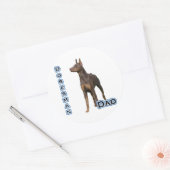 Rust Doberman Pap 4 - Sticker (Envelop)