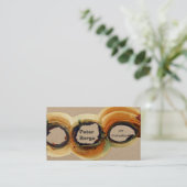 Rust Earth Waterverf    AbstractArtists Painters Visitekaartje (Staand voorkant)