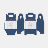 Rust elke zondag op onze kleine honkbal. bedankdoosjes (Uitgevouwen)