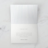 Rust elke zondag op onze kleine honkbal. bedankkaart (Binnen)