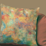 Rust- en aardkorstvormig ontwerp kussen<br><div class="desc">Moderne werpkussens zijn uitgerust met een artistiek penseelontwerp in een roestkleurig en gekleurd kleurenpalet met gouden gele, oranje, blauwe en groene accenten. Een artistiek ontwerp in een complimentatief kleurenpalet, deze stijlvolle werpkussens is verbindend om een splash of color toe te voegen aan elke moderne ruimte. Een stijlvolle artistieke kussen voor...</div>