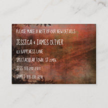 Rust en Brown Grunge We hebben Handout Kaart verpl