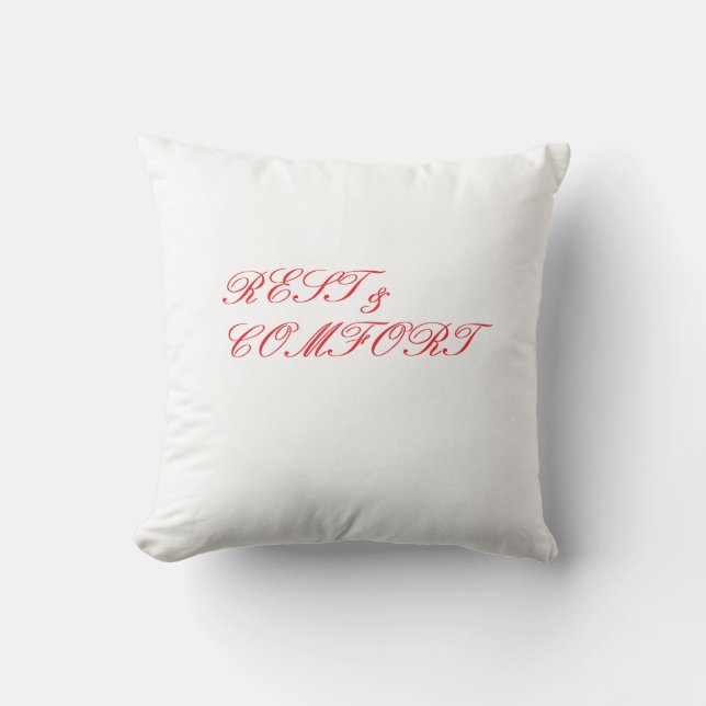 Rust en comfort kussen (Voorkant)