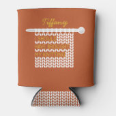 Rust en mosterd... had ik m'n kont moeten pakken. blikjeskoeler (Voorkant)