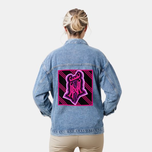 Rust en ontspan RNR Crowned 2.0 Denim Jacket (Model)