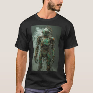Rust en overblijfselen: een dystopische Android T-shirt