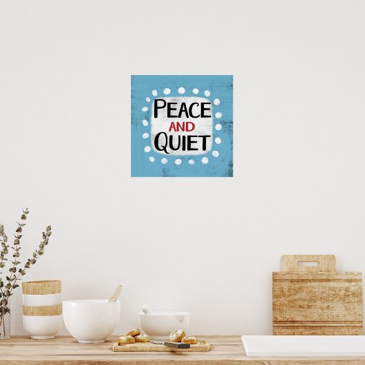 Rust en Poster Wall Art (Keuken)
