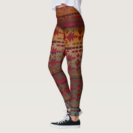 Rust en rode wijn, Leggings met een zuidwestelijk (Links)