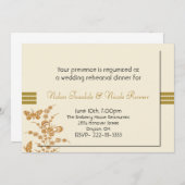 Rust-en-roestvlinderrepetitie Inbeluitnodiging Kaart (Voorkant / Achterkant)