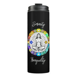 Rust en Sereniteit Vreedzame Meditatie Thermosbeker
