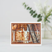 Rust en Stairs Briefkaart (Staand voorkant)