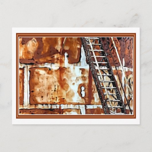 Rust en Stairs Briefkaart (Voorkant)