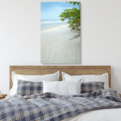 Rust en stilte op Sanibel Island Canvas Afdruk (Insitu (Slaapkamer))