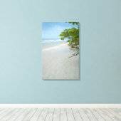 Rust en stilte op Sanibel Island Canvas Afdruk (Insitu (Houten vloer))