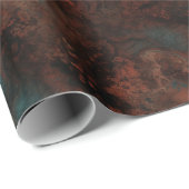 Rust en turkooissteen cadeaupapier (Rol Hoek)