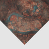 Rust en turkooissteen tissuepapier (Detail)