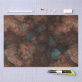 Rust en turkooissteen tissuepapier (Craft)