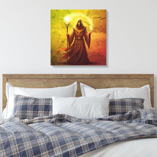 Rust, energie, nostalgie canvas afdruk (Insitu (Slaapkamer))