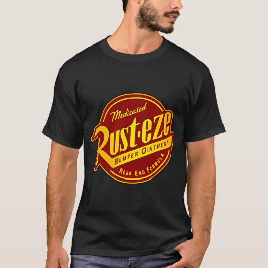 Rust-Eze bumpersticker?/T-shirt T-shirt (Voorkant)