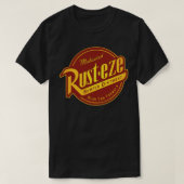 Rust-eze Logo Solid Sticker T-shirt (Design voorkant)