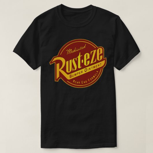 Rust-eze Logo Solid Sticker T-shirt (Design voorkant)