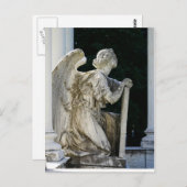 Rust Faceless Angel Old Cemetery Briefkaart (Voorkant / Achterkant)