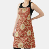 Rust Flowers All-Over Print Schort (Insitu)