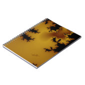 Rust Fractal art notitieboek (Linkerzijde)