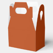 Rust Gable Favor Box Bedankdoosjes (Geopend)