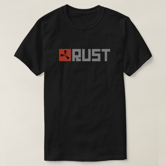 Rust Game Logo Klassiek T-shirt (Design voorkant)