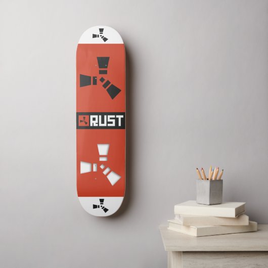 RUST Gamer Persoonlijk Skateboard (Muurkunst)