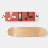RUST Gamer Persoonlijk Skateboard (Horizontaal)