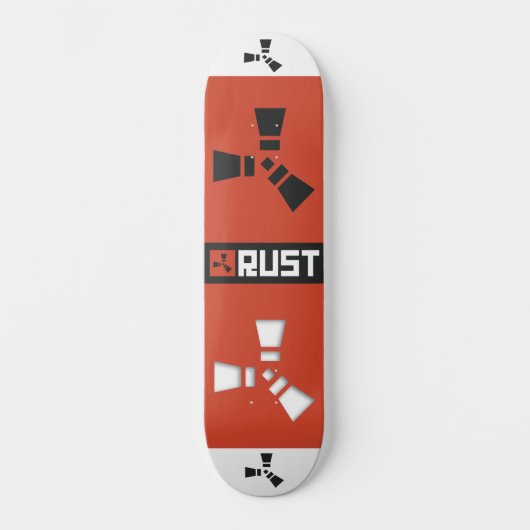 RUST Gamer Persoonlijk Skateboard (Voorkant)