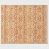 Rust Gold Snakeskin Cadeaupapier (Vlak)