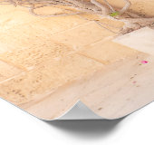 Rust in Bloei – Een Stil Moment in Rabat Poster (Hoek)